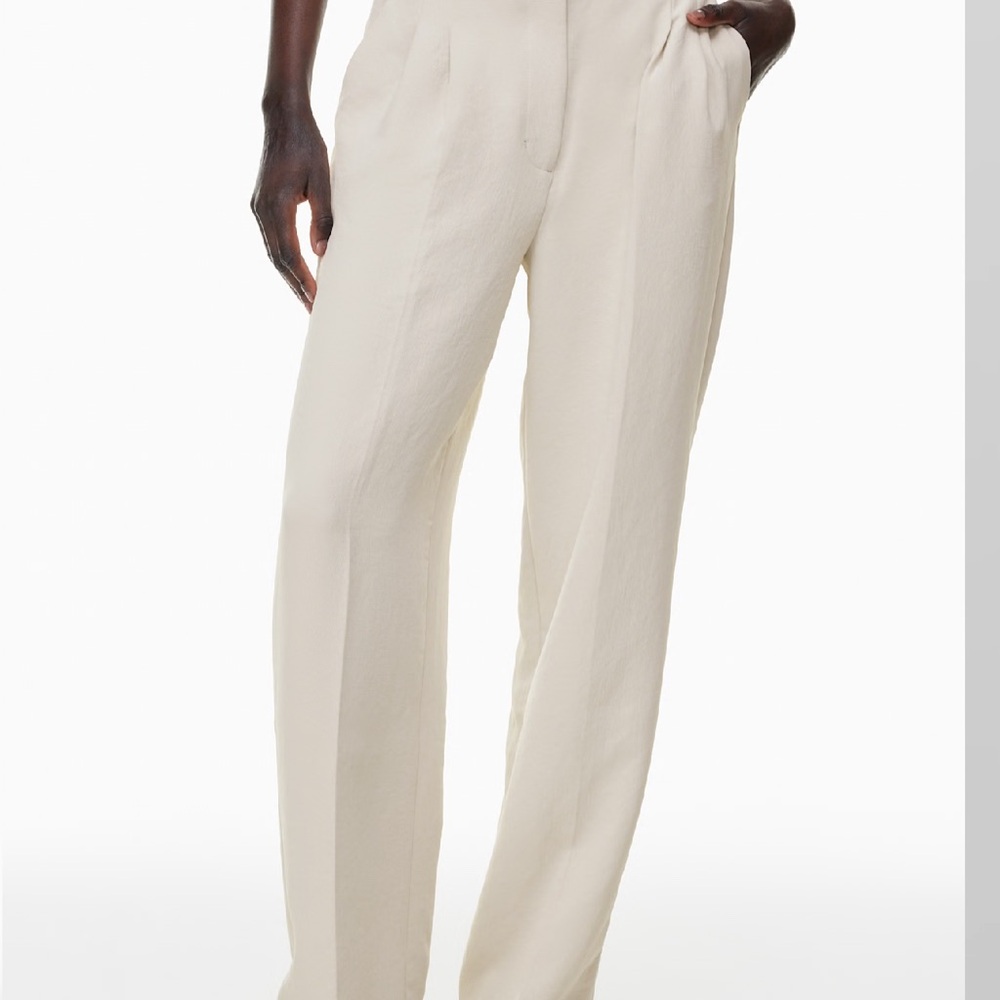 Aritzia Cream Trousers
